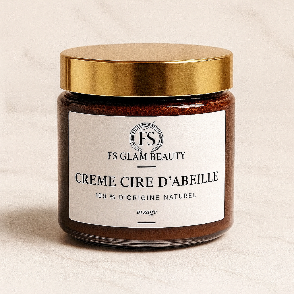 Crème visage à la cire d’abeille